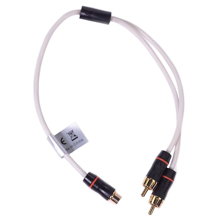 Fusion MS-RCAYM Premium RCA Splitter 1 Female to 2 Male 010-12621-00